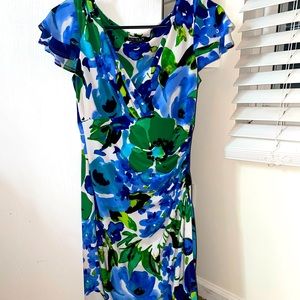 Ralph Lauren beautiful watercolor dress